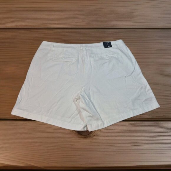 J. Crew Women’s Size 14 White 7" Inseam Classic Chino Short (54) - Picture 2 of 11